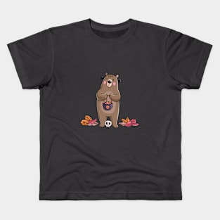 Woodland Halloween Kids T-Shirt